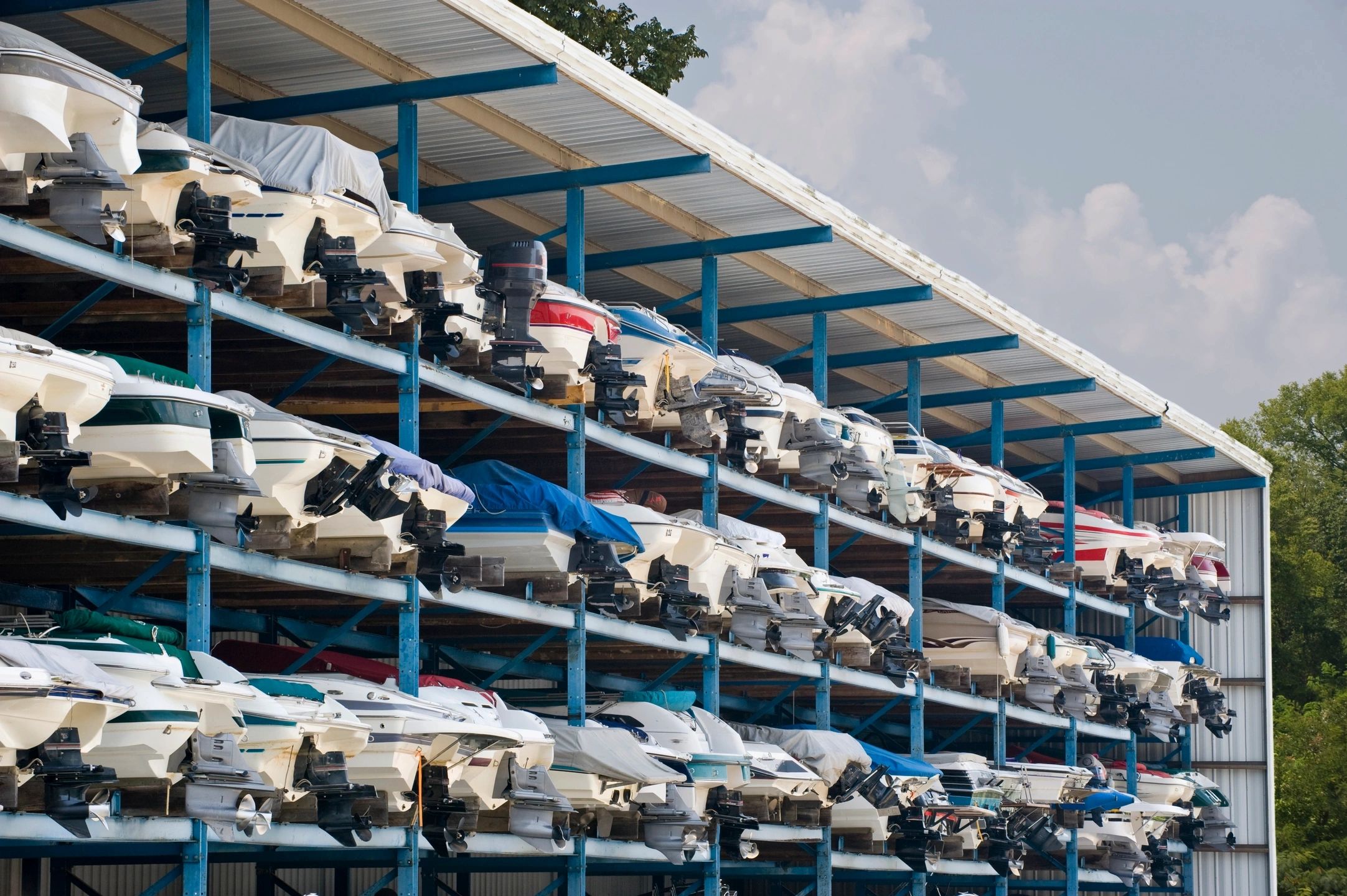 Boat and trailer storage